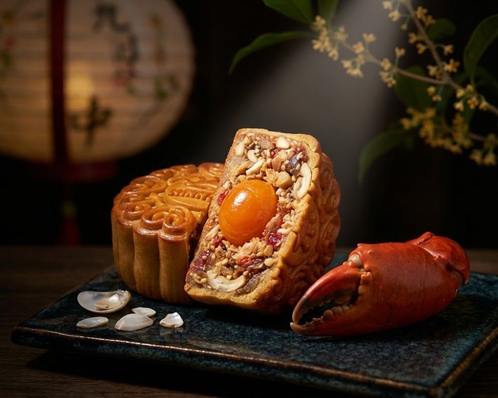 Bánh trung thu Kinh Đô nhân cua bát bửu hải sản thượng hạng