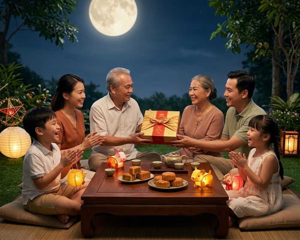 Ý nghĩa sâu sắc của việc tặng quà trong dịp Tết trung thu