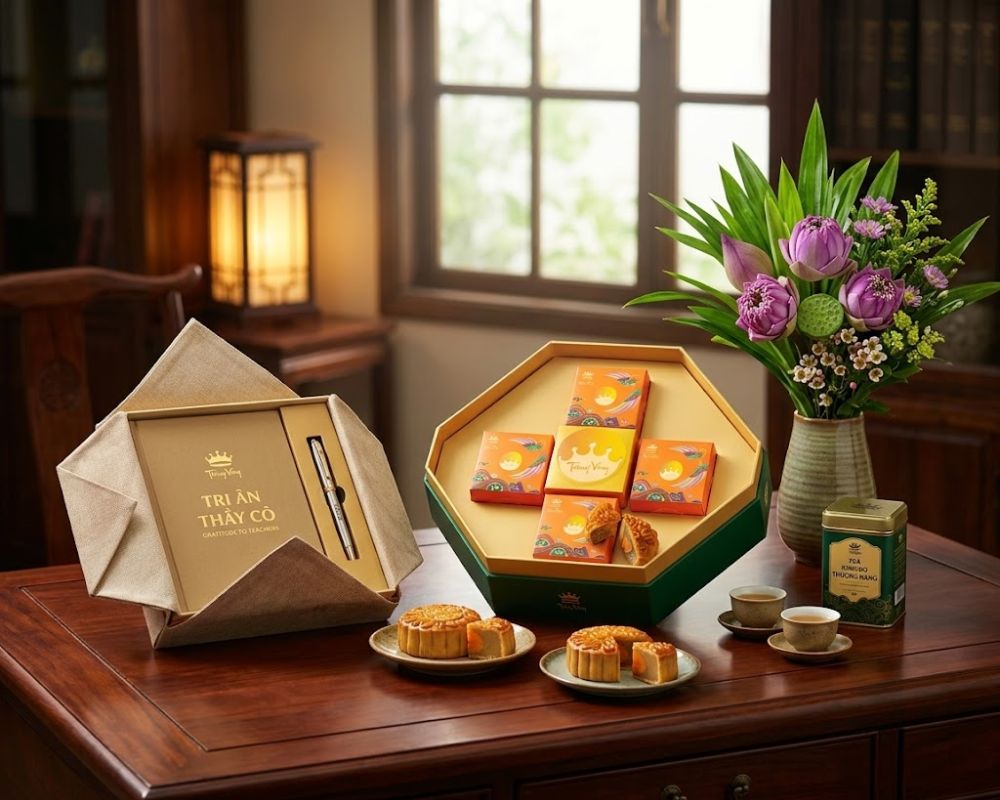 Quà trung thu tặng thầy cô giáo