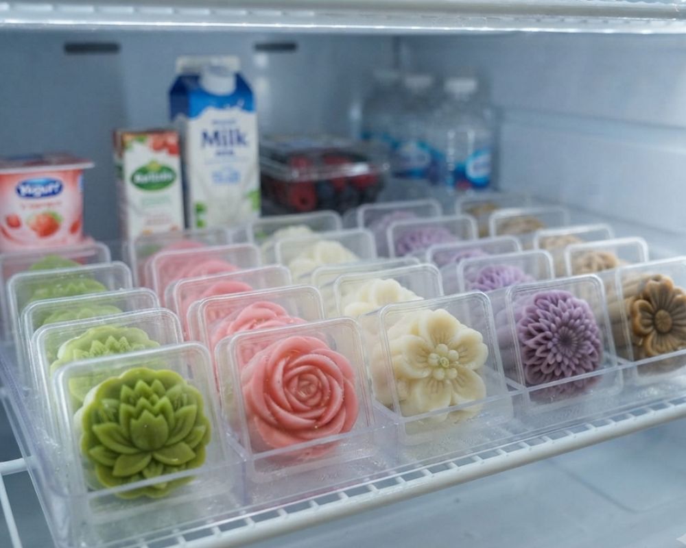Bảo quản bánh trung thu rau câu trong ngăn mát