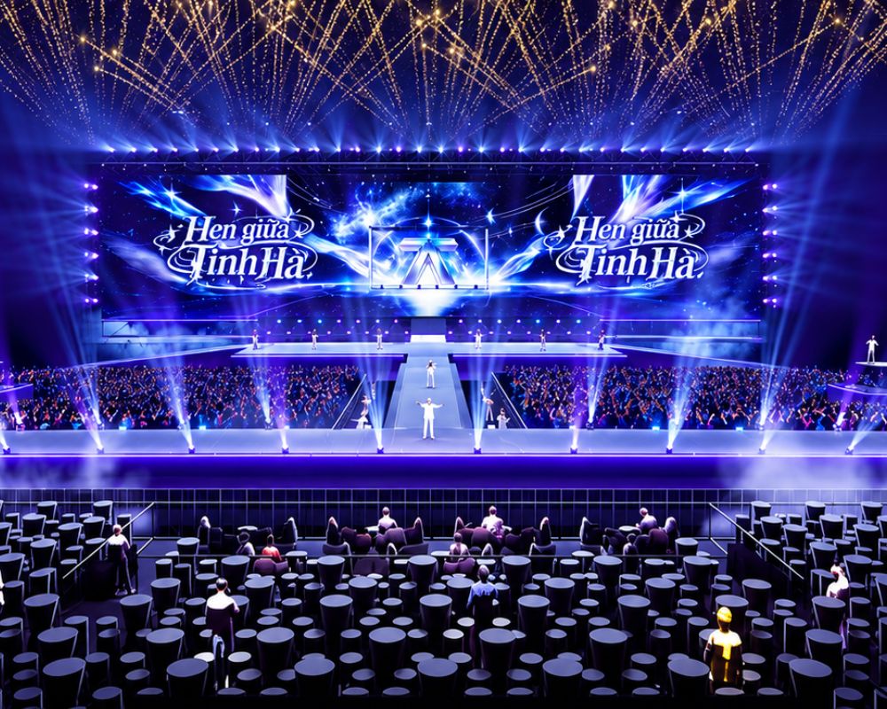 Quy mô sân khấu mới lạ cho concert sắp tới
