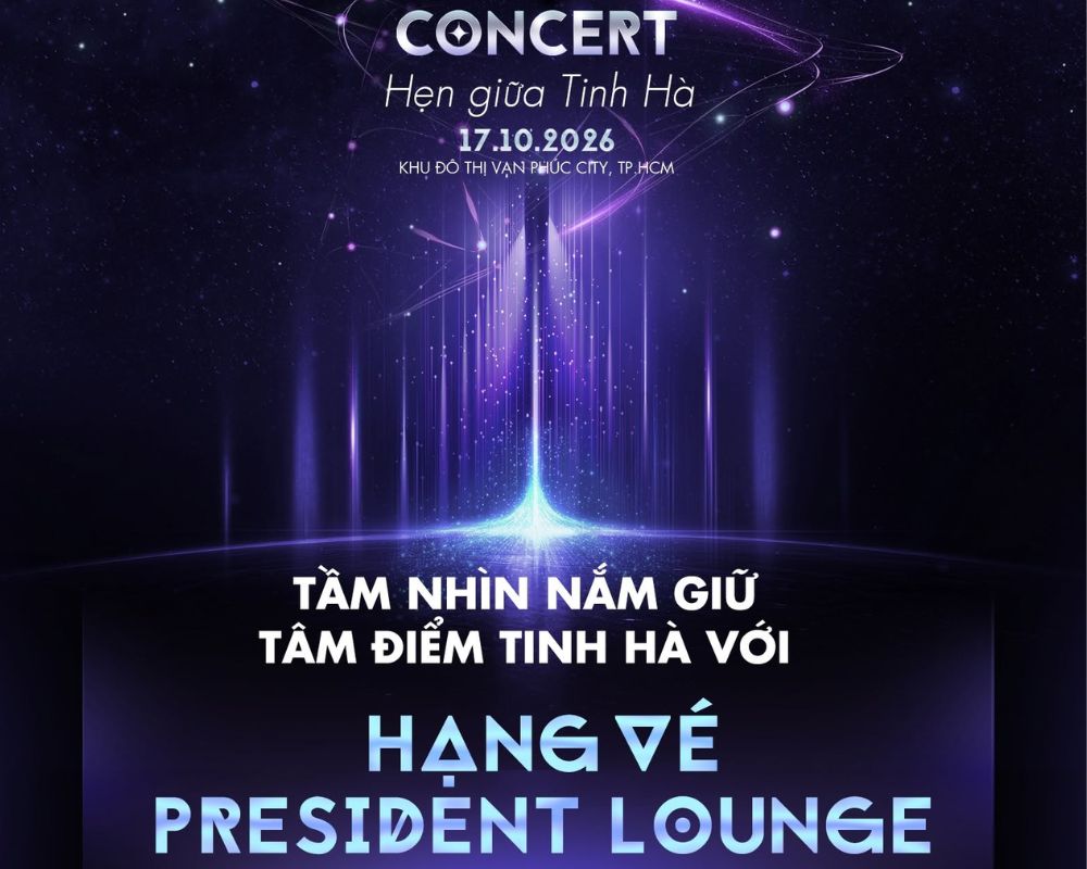 Đặc quyền có 1 không 2 của hạng vé President Lounge