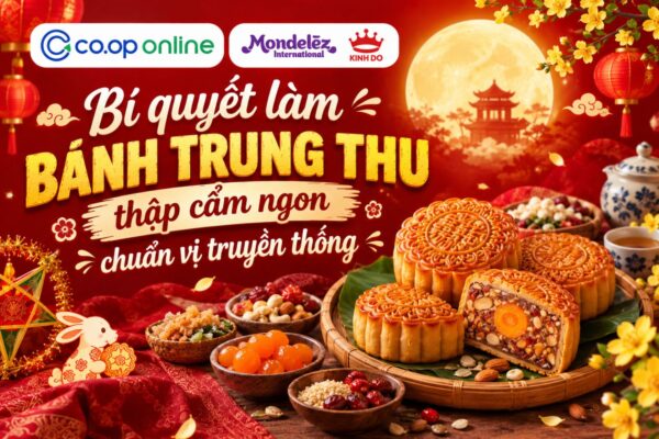 Bí quyết làm bánh trung thu thập cẩm ngon chuẩn vị truyền thống
