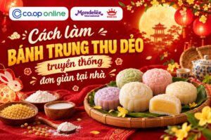 Cách làm bánh trung thu dẻo truyền thống đơn giản tại nhà