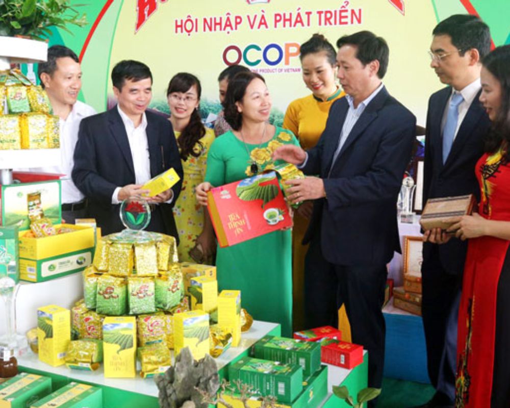  Gian hàng giới thiệu sản phẩm OCOP 