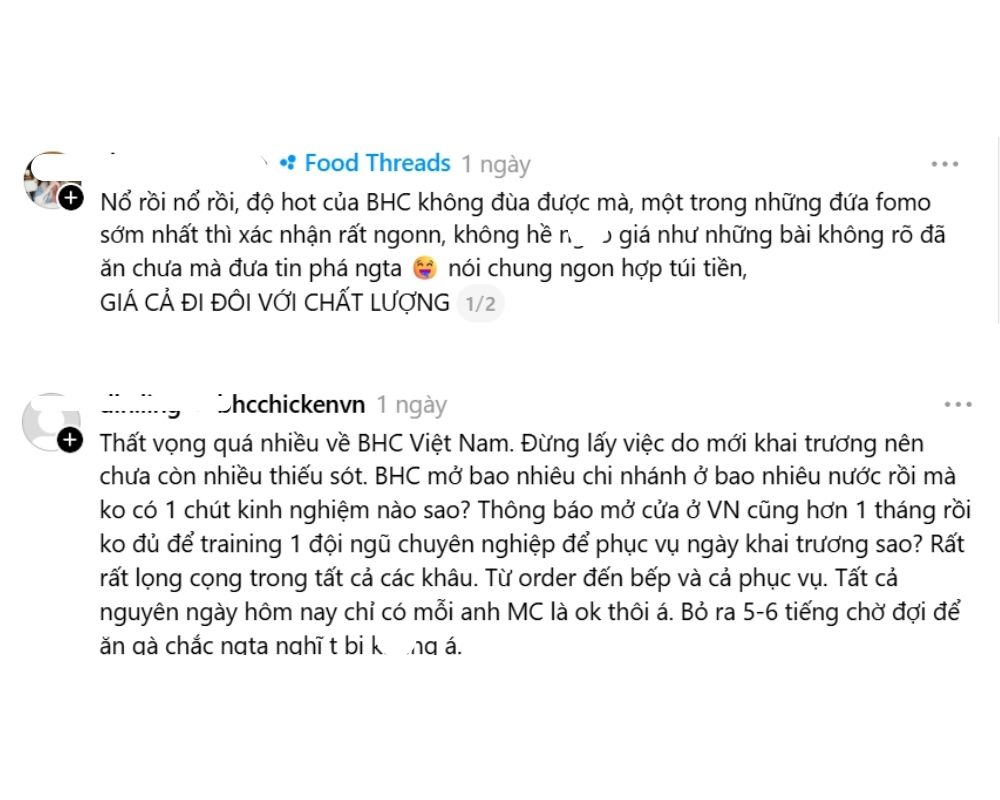 Những bình luận có khen có chê của giang cư mận