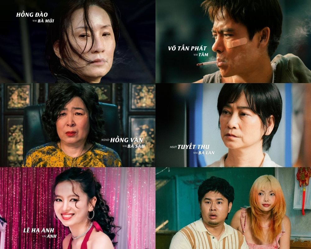 Dàn diễn viên quy tụ trong dự án điện ảnh Lên hương