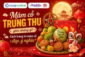Mâm cỗ Trung thu gồm những gì? Cách trang trí mâm cỗ đẹp, ý nghĩa