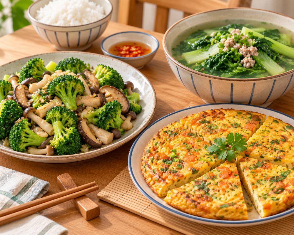 Đủ màu sắc, tròn vị bữa cơm nhà.
