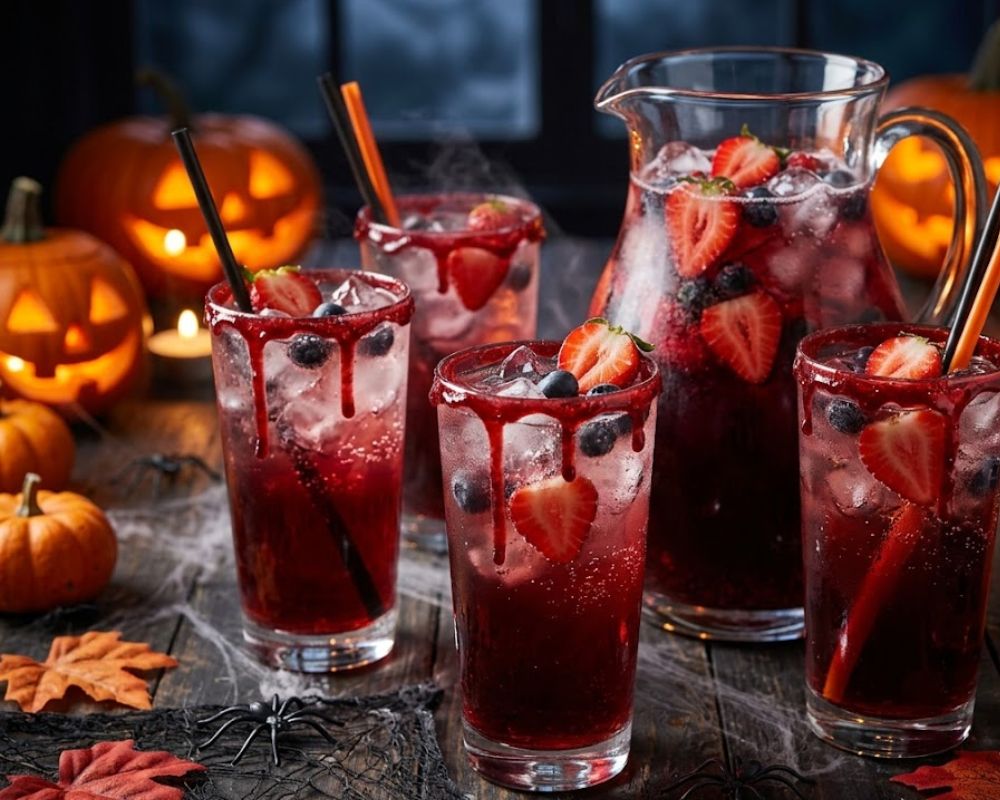 Một ly "Máu phù thủy" cho đêm Halloween rực cháy!