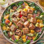 Món salad thanh mát, giòn ngon và giàu dinh dưỡng.