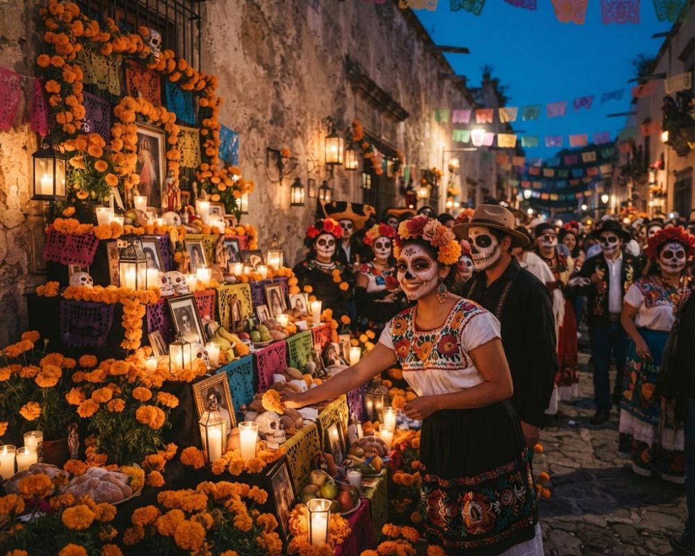 Khám phá Ngày của những người chết độc đáo và rực rỡ sắc màu tại Mexico