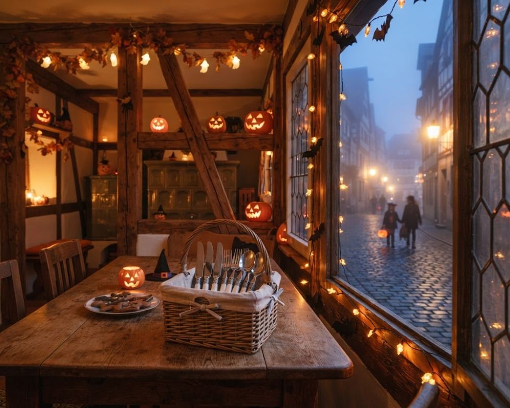 Tục lệ cất giấu toàn bộ dao, kéo, các vật sắc nhon tại Đức vào dịp Halloween