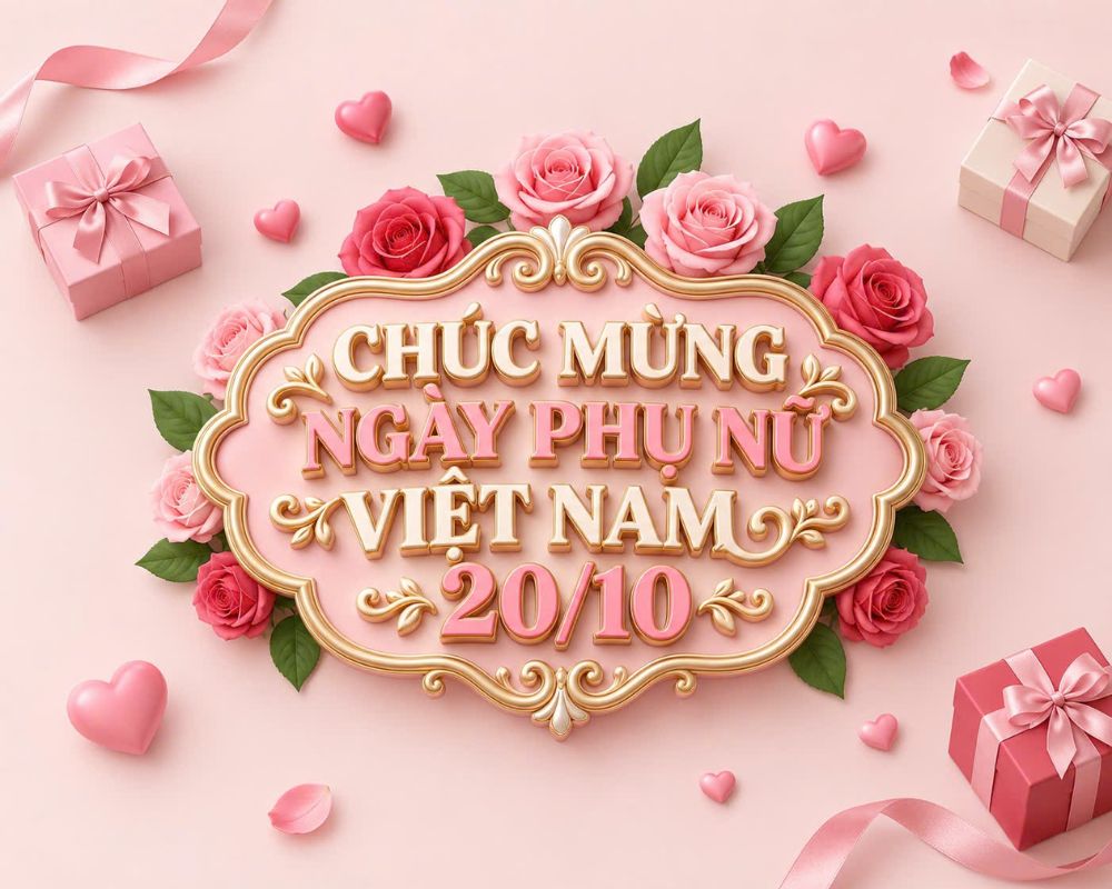 Chào mừng Ngày Phụ nữ Việt Nam 20/10 