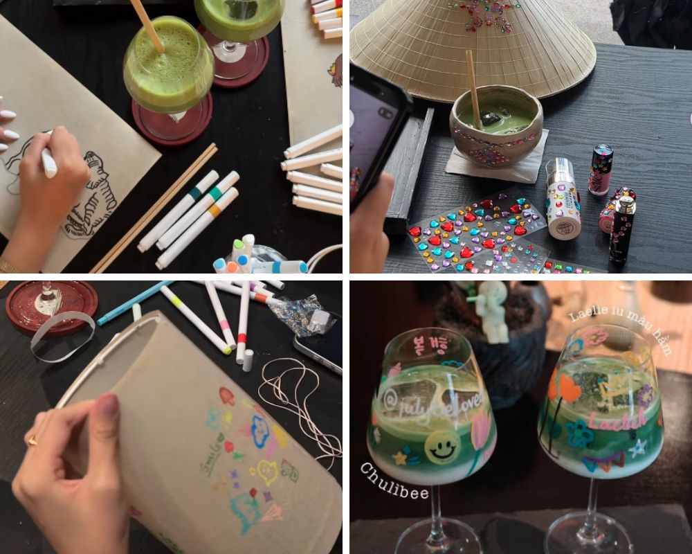 Ê hề hoạt động để làm cùng người yêu tại Sundate matcha
