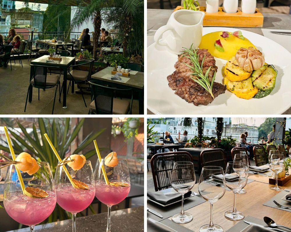 Tận hưởng buổi hẹn với gió mát ngay trên tầng tại Chanh Bistro