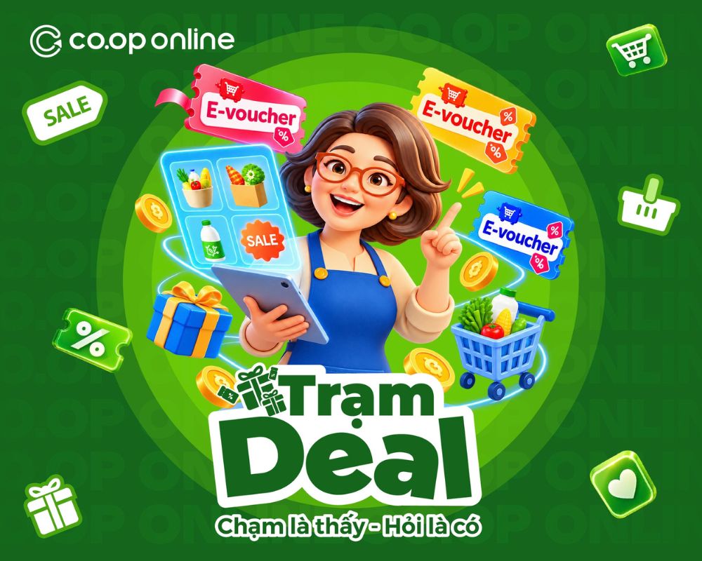 Trải nghiệm mua sắm mượt mà và tiện lợi hơn với siêu trợ lý Trạm Deal