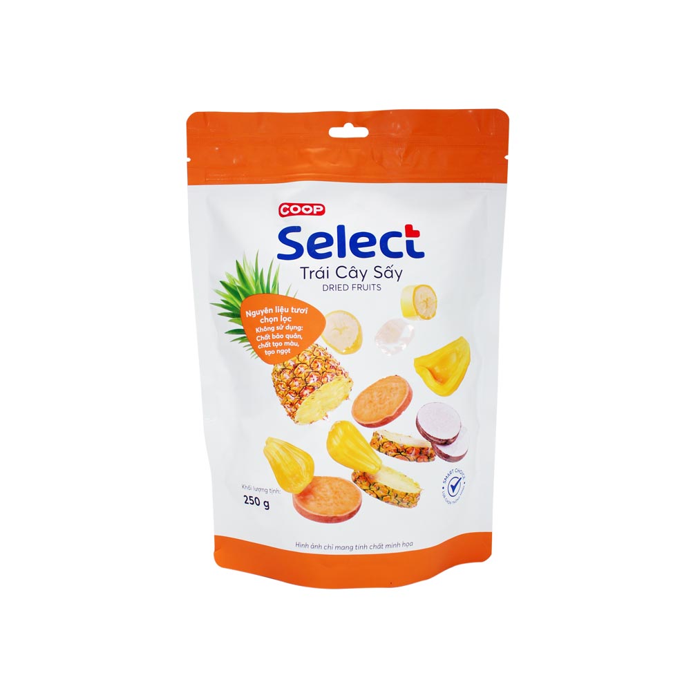 Trái cây sấy Coop Select 250g - Đặt hàng Coop Online