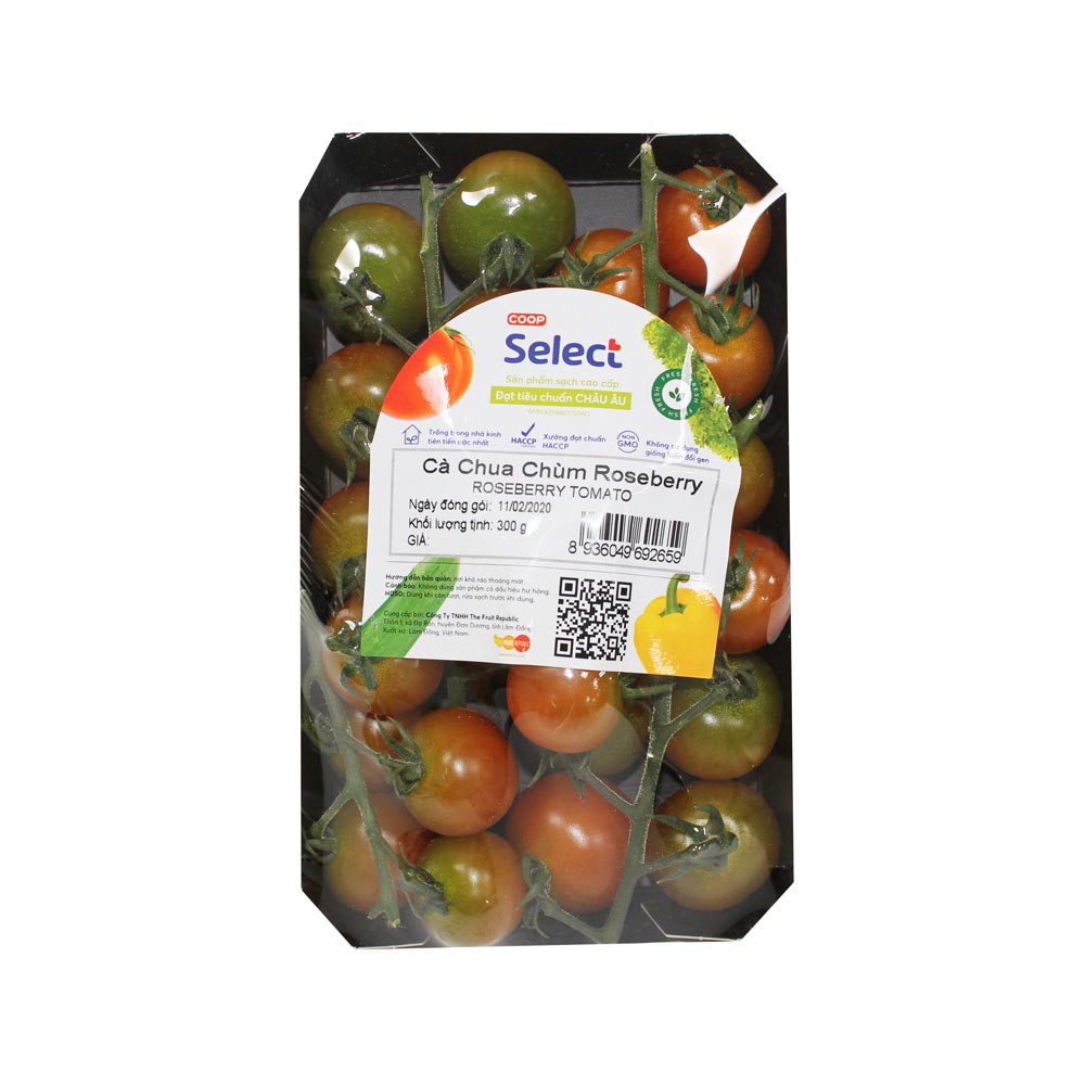 Cà chua chùm Roseberry Coop Select 300g - Đặt hàng Coop Online