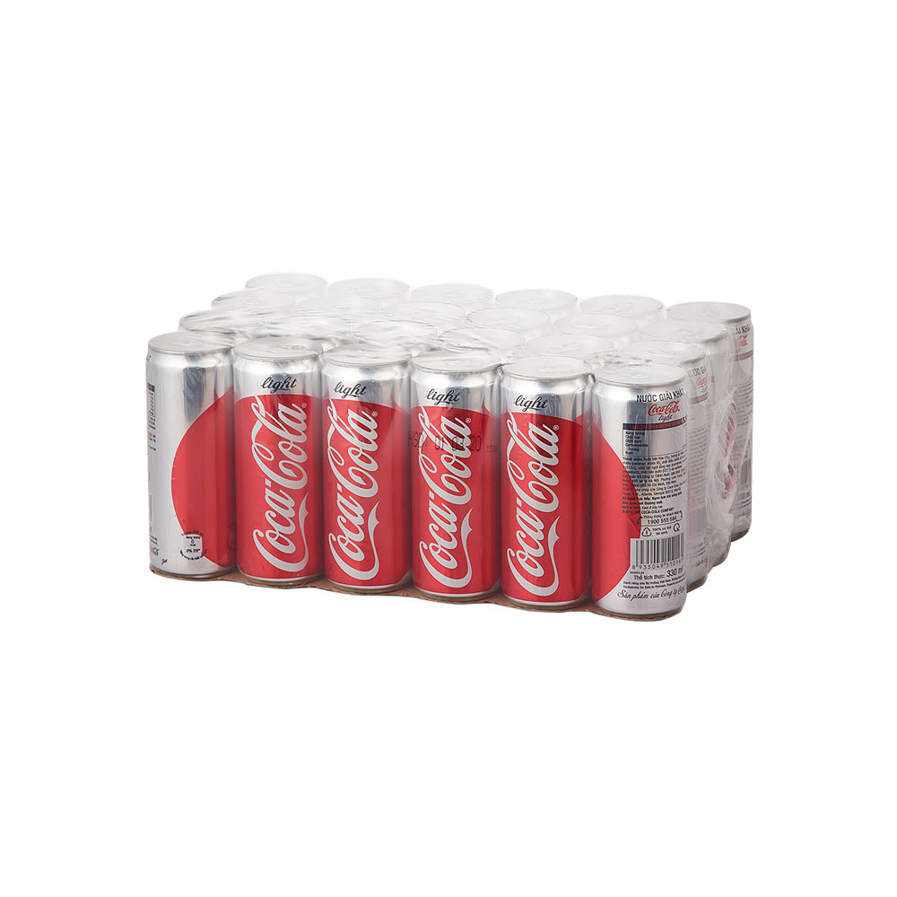 Nước giải khát Coca Cola Light thùng 24 lon x 320ml - Đặt hàng ...
