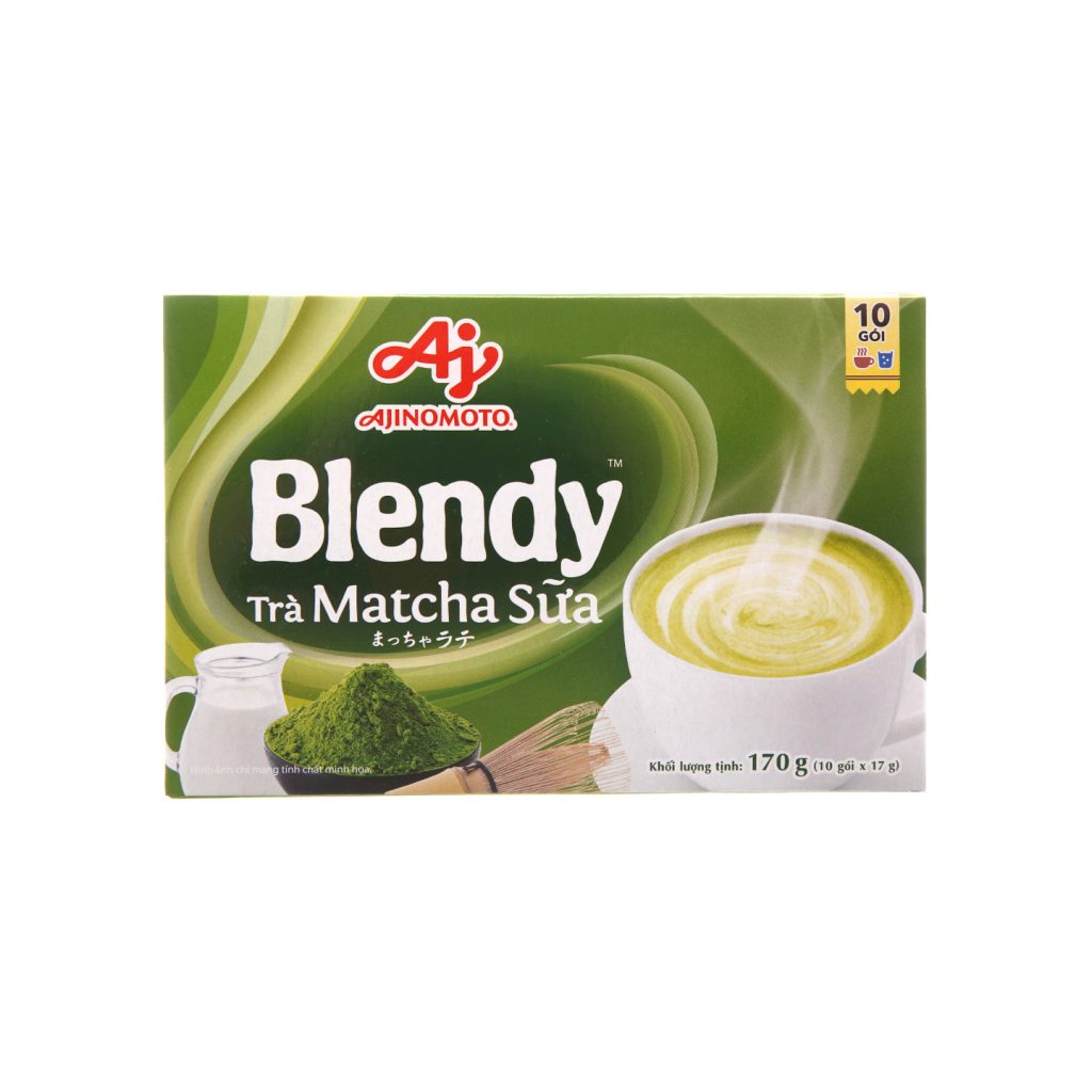 Trà Matcha Blendy: Khám phá hương vị trà xanh đặc trưng của Nhật Bản với Trà Matcha Blendy. Hòa quyện cùng sữa tươi và đường, giúp bạn thưởng thức trà thơm ngon và bổ dưỡng mọi lúc mọi nơi. Xem hình ảnh ngay để cảm nhận sự tinh tế và hấp dẫn của sản phẩm này.