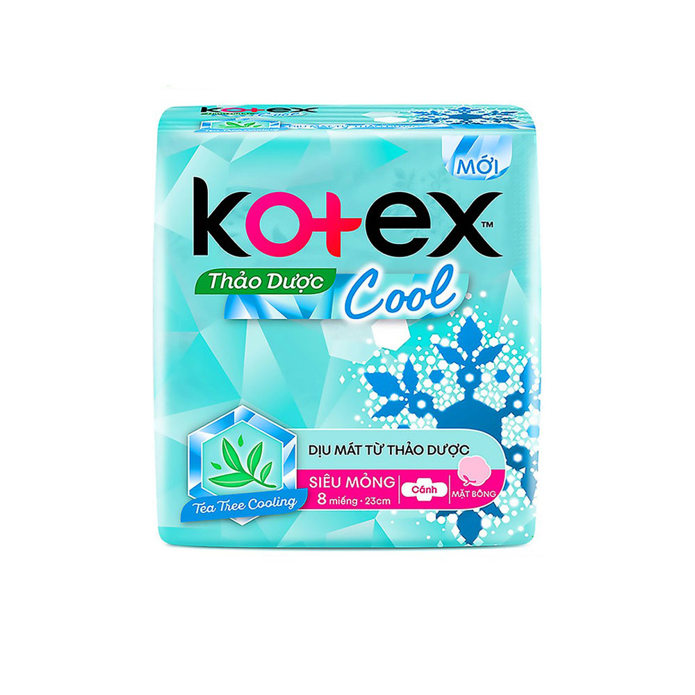 Hình ảnh của  Băng vệ sinh Kotex không cánh lưới siêu thấm gói 8 miếng  hương hoa cỏ KMGR436 giá rẻ nhất tháng 072023