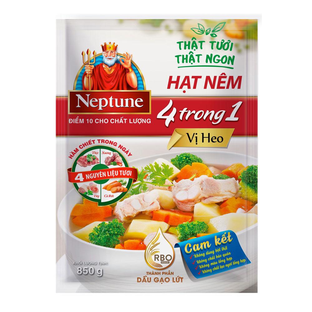 Neptune 4in1 pork flavor seasoning với hương vị thơm ngon độc đáo sẽ giúp món ăn của gia đình bạn thêm phần hấp dẫn và đậm đà. Với nguyên liệu an toàn và được sản xuất theo tiêu chuẩn nghiêm ngặt, sản phẩm xứng đáng là lựa chọn số 1 cho bữa ăn của bạn. Hãy xem hình ảnh liên quan để khám phá hương vị này!