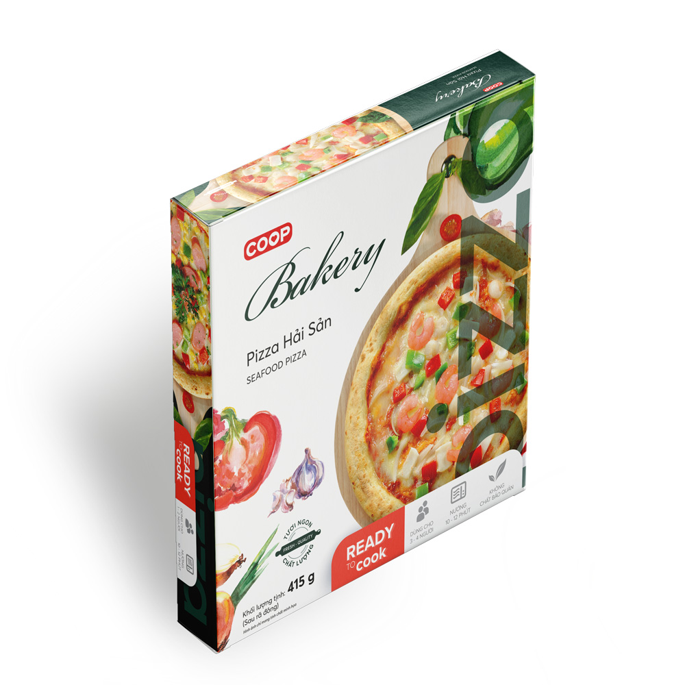 Pizza hải sản Coop Bakery 415g - Đặt hàng Coop Online