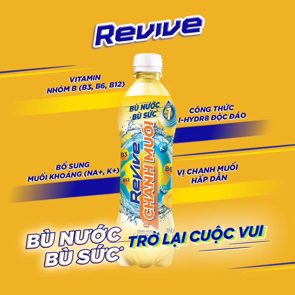 Nước Uống Revive Chanh Muối Thùng 24 X 390ml | Đặt Hàng Coop Online