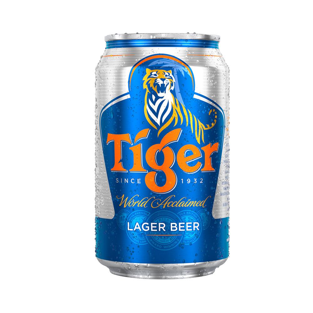 Bia Tiger lon 330ml - Đặt hàng Coop Online