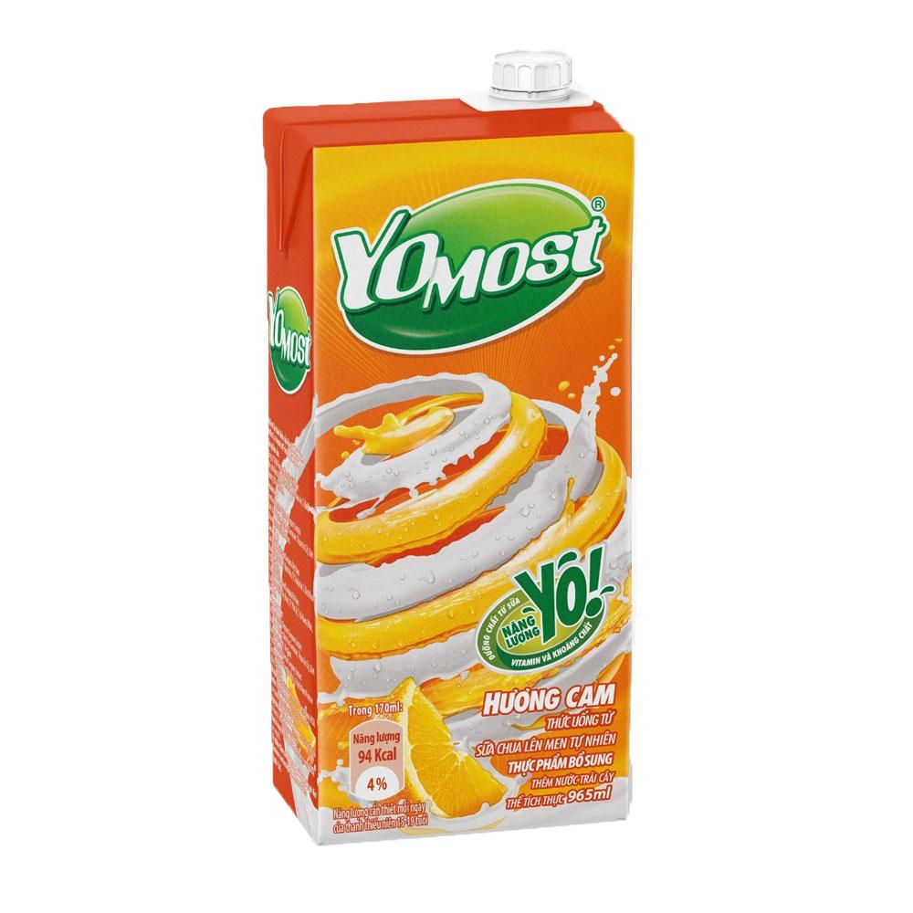 Yomost sữa chua hương cam 965ml - Đặt hàng Coop Online