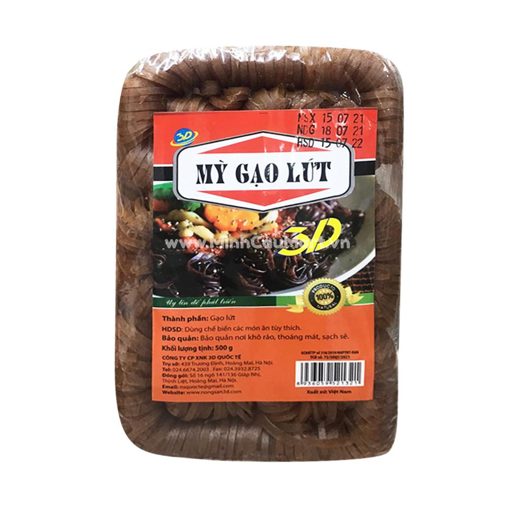 Mì gạo lứt 3D 500g - Đặt hàng Coop Online