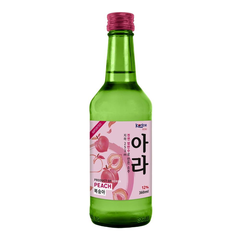 Rượu Soju Korice Hương đào 12 360ml Đặt Hàng Coop Online