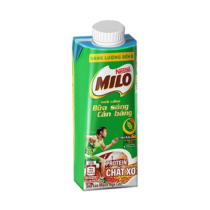 Thực phẩm bổ sung sữa lúa mạch ngũ cốc Milo hộp 200ml - Đặt hàng ...
