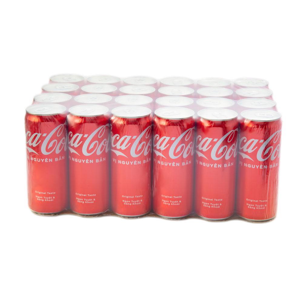 Nước giải khát Coca Cola lon 24x320ml - KM - Đặt hàng Coop Online