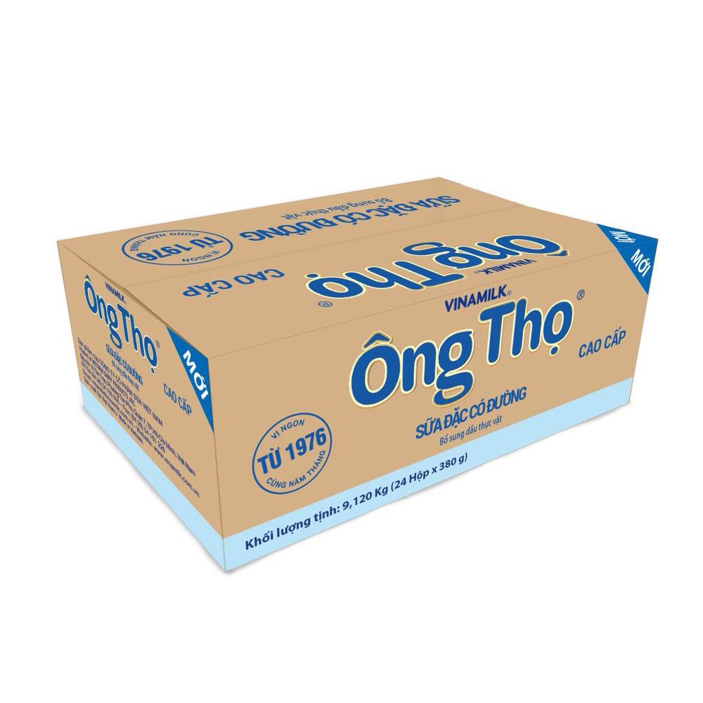 Sữa đặc Ông Thọ chữ xanh hộp giấy thùng 24x380g - Đặt hàng Coop Online