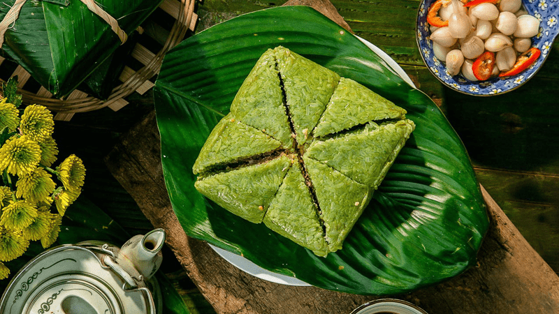 Bánh chưng Làng Đầm mang trong mình nét đẹp văn hóa truyền thống