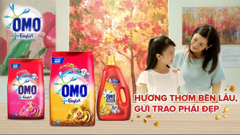 Dùng bột giặt, nước giặt giúp quần áo thơm lâu