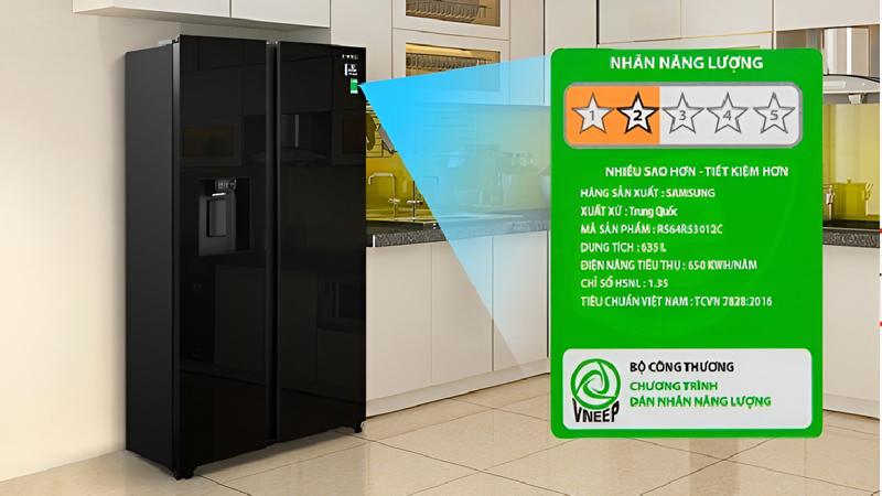 Nhãn năng lượng là như một nhãn được gắn lên các sản phẩm điện tử