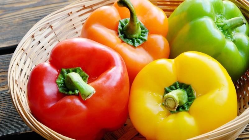Ớt chuông tăng cường miễn dịch, bảo vệ da, mắt và đường tiết niệu