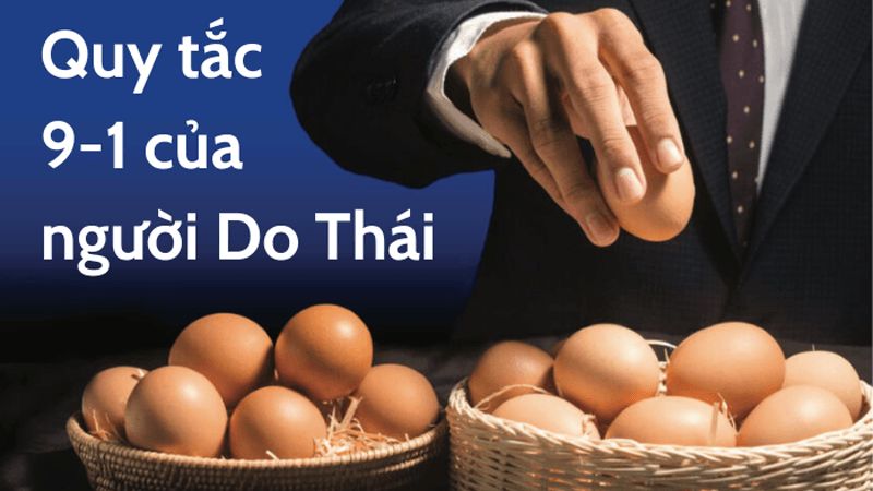Quy tắc quản lý chi tiêu cá nhân 9-1 của người Do Thái