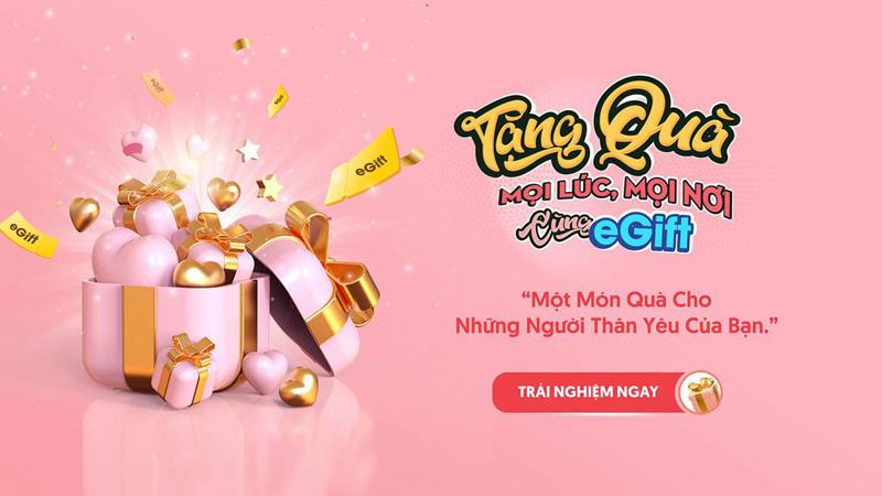 E-gift là một quà tặng điện tử cho phép bạn gửi những món quà ý nghĩa