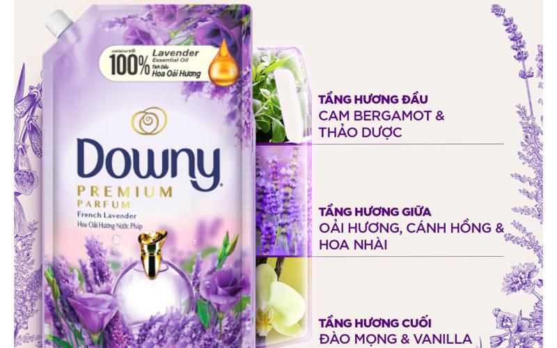 Downy Oải Hương mang đến một công thức mùi hương độc đáo