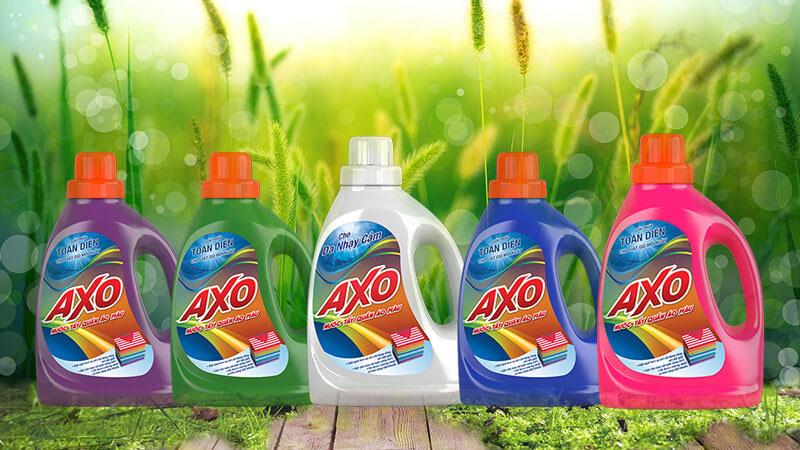 Axo xanh giúp loại bỏ mọi vết bẩn cứng đầu