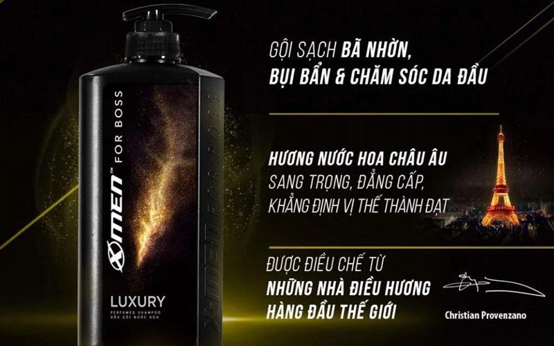 X-men for Boss Luxury đảm bảo làn da luôn sạch mịn và thơm lâu