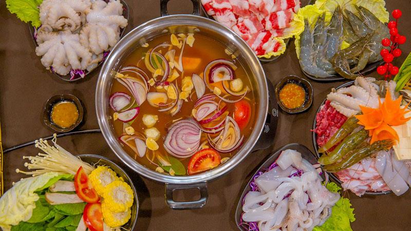 Thành phẩm của nước lẩu thái