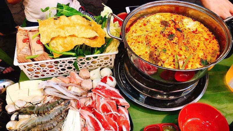 Thành phẩm của nồi lẩu TomYum