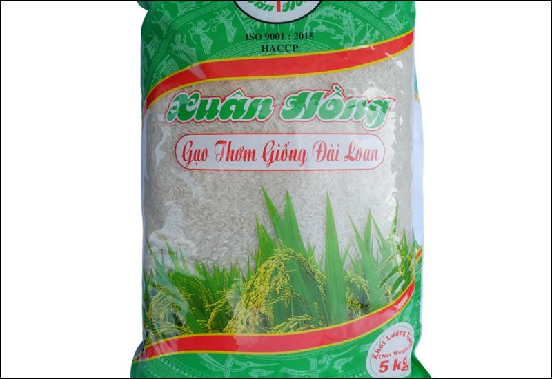 Gạo thơm Đài Loan Xuân Hồng có chất lượng cao cấp, hương vị đặc biệt