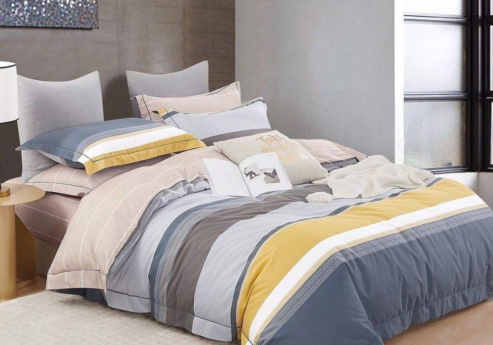Bộ chăn ga gối cotton Calisto được thiết kế tinh tế và tỉ mỉ, có khả năng hút ẩm tốt