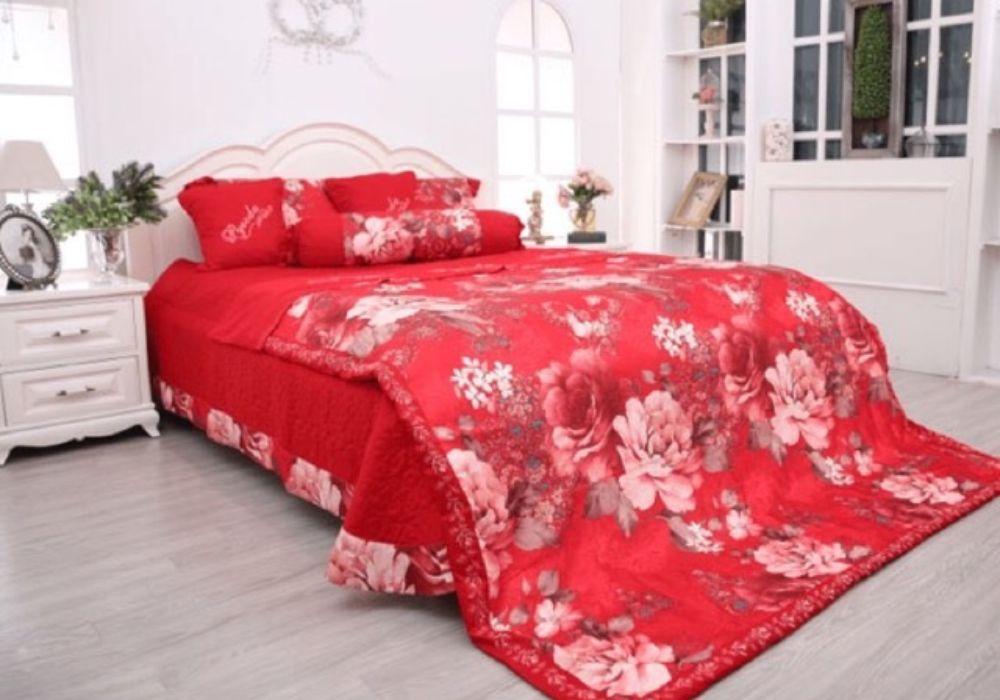 Bộ chăn ga Pyeoda nổi bật với khả năng thấm hút tốt và độ thoáng mát cao